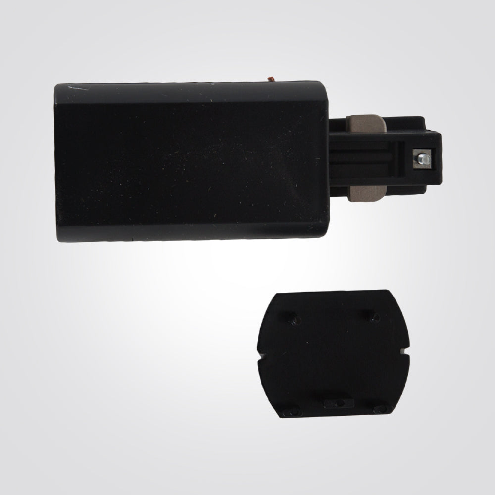 מחבר הזנה+סיומת לפס צבירה תלת פאזי שחור| לבן| אפור