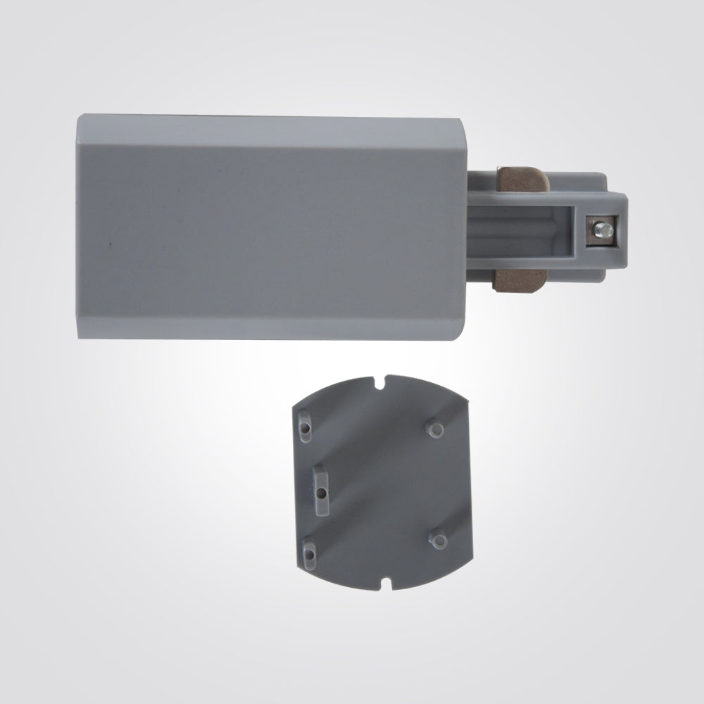 מחבר הזנה+סיומת לפס צבירה תלת פאזי שחור| לבן| אפור