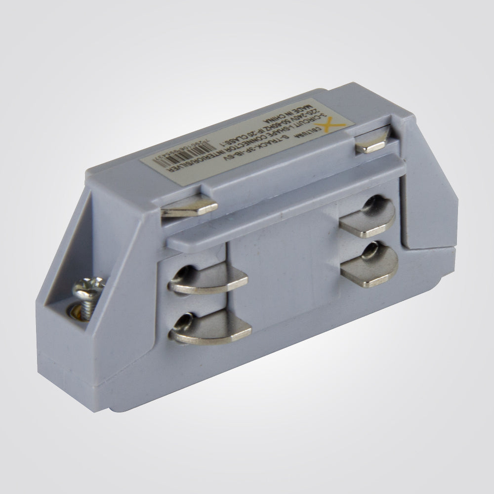 מחבר הזנה ישר סמוי לפס צבירה תלת פאזי שחור| לבן| אפור