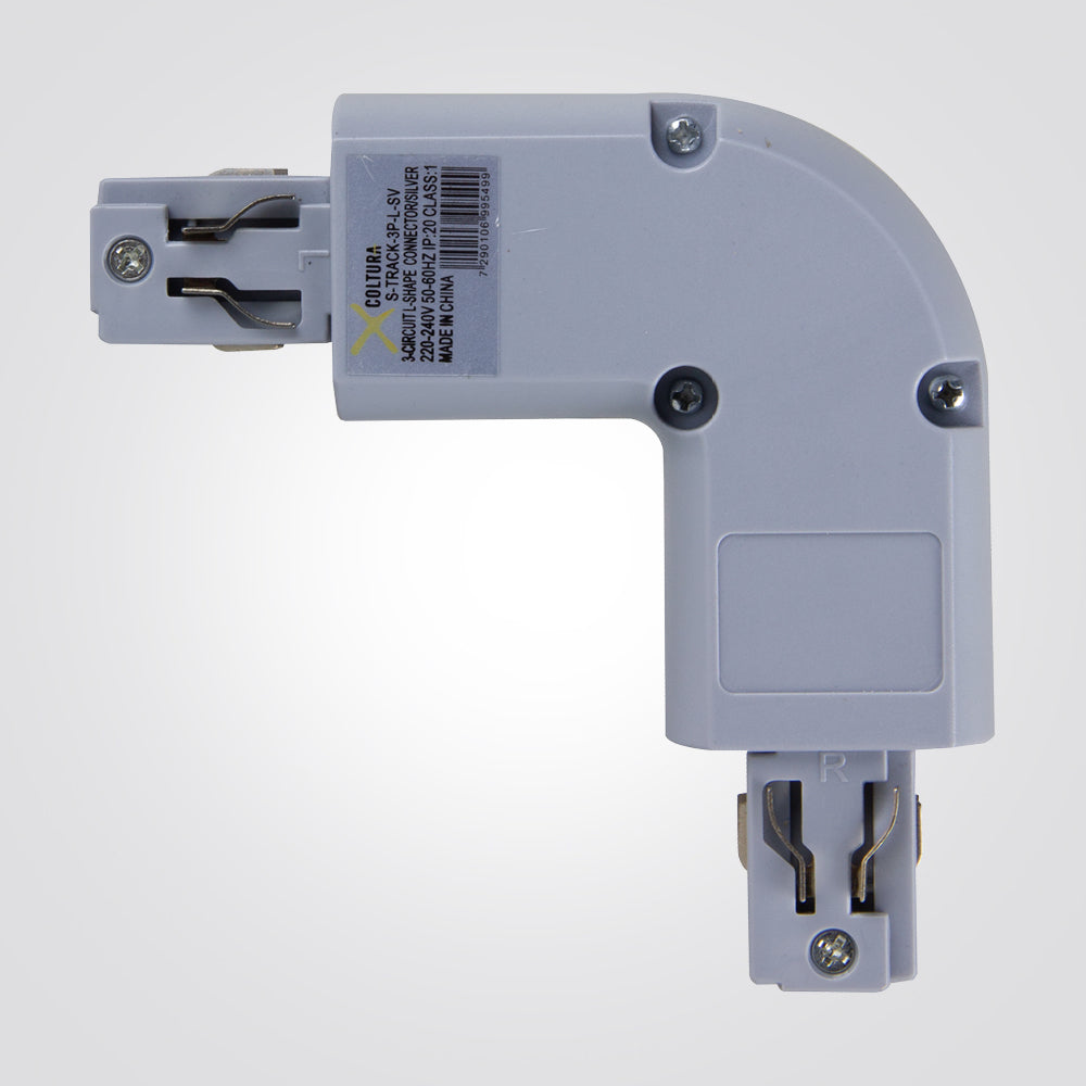 מחבר הזנה L לפס צבירה תלת פאזי שחור| לבן| אפור