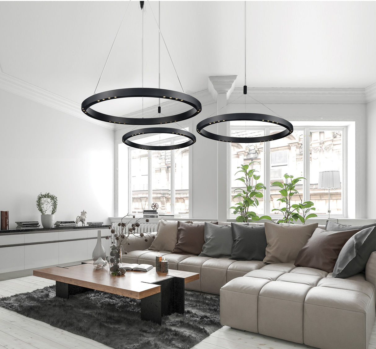 תליה לד סילה- שחור