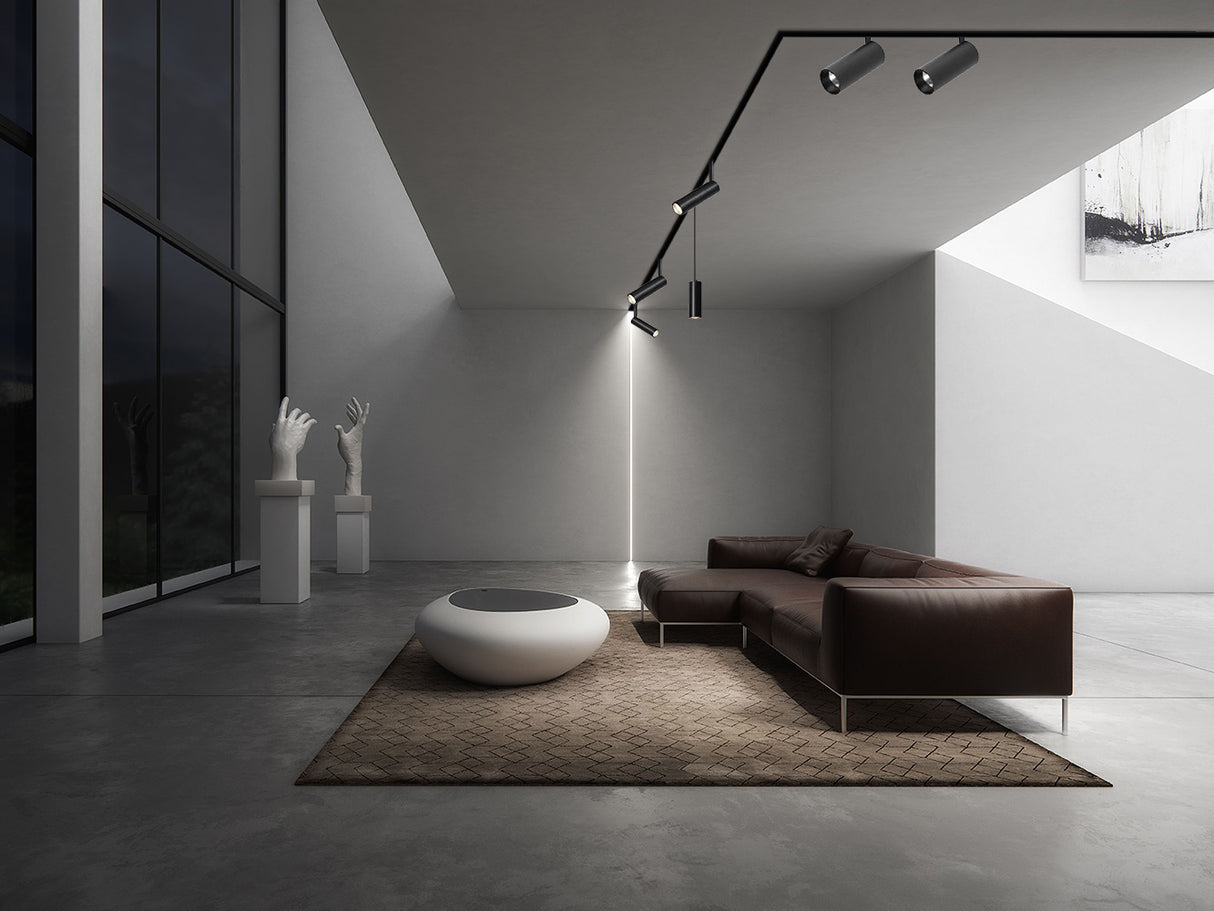 ספוט הרי לפס צבירה מגנט 12W| 20W| 30W שחור 48V