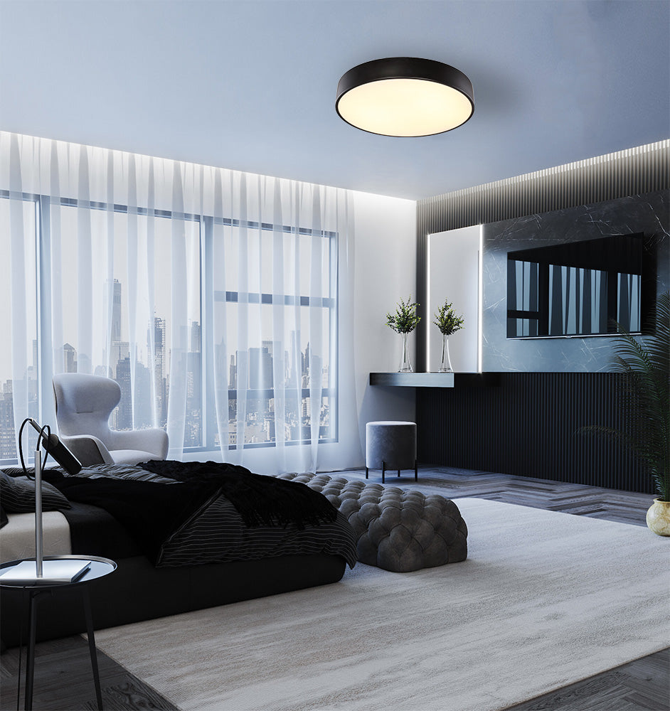 צמוד תקרה גדי לד Φ38| לבן| פליז| שחור| CCT