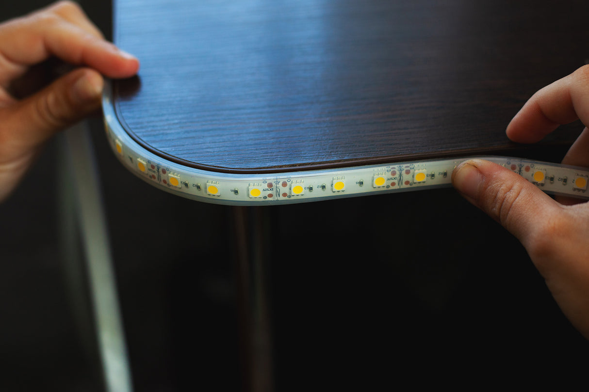 סרט לד מחליף צבעים+שנאי ושלט| 5 מטר| RGB