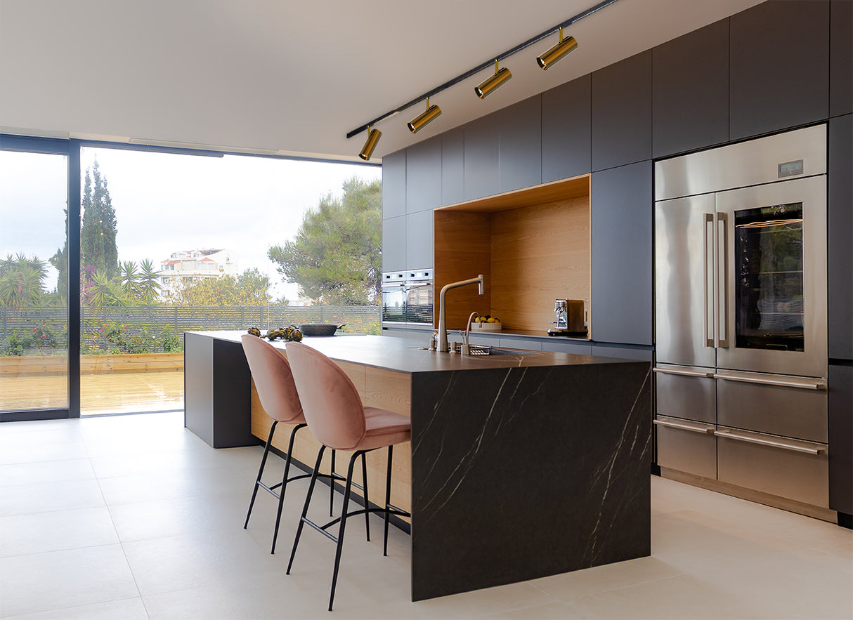 ספוט יוגב פס צבירה לד 10W שחור|לבן|זהב| 3000K