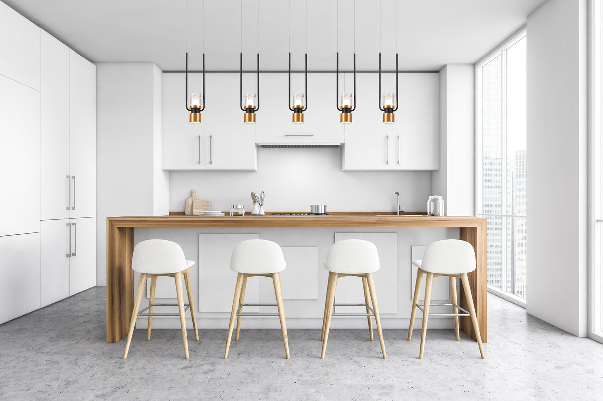 מנורת תליה רמונה לד| חמישיה