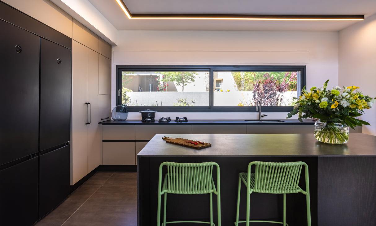 פרופיל תאורה אלומיניום חיצוני 50X75