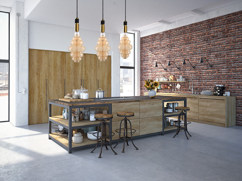 נורת פחם פילמנט לוסי מעוצבת