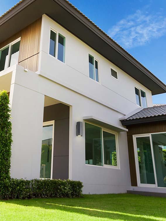 מנורת קיר גינה חוץ אפ-דאון סינא GU10 שחור| לבן