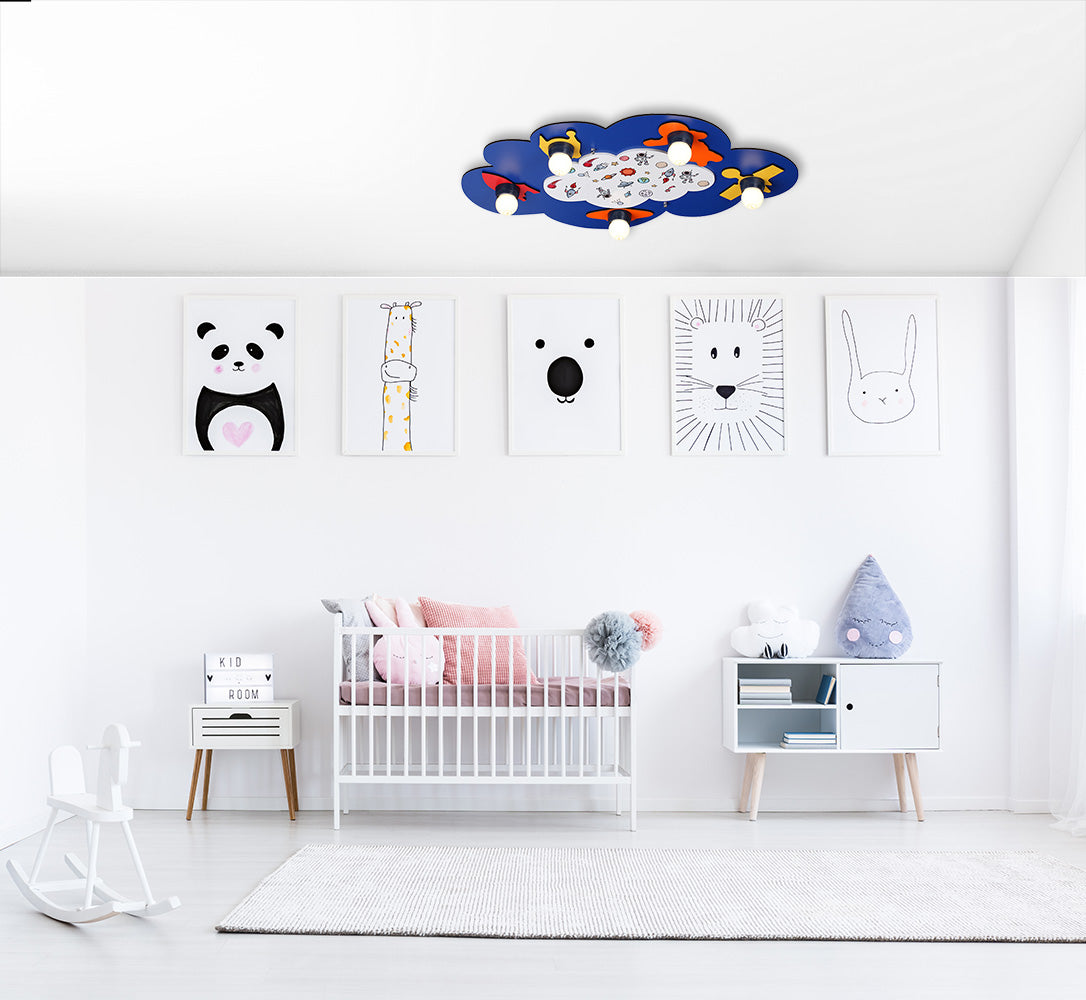צמוד תקרה ילדים ענן