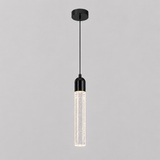 מנורת תלייה קריסטל LED | ‎3W | 3CCT  זהב / שחור