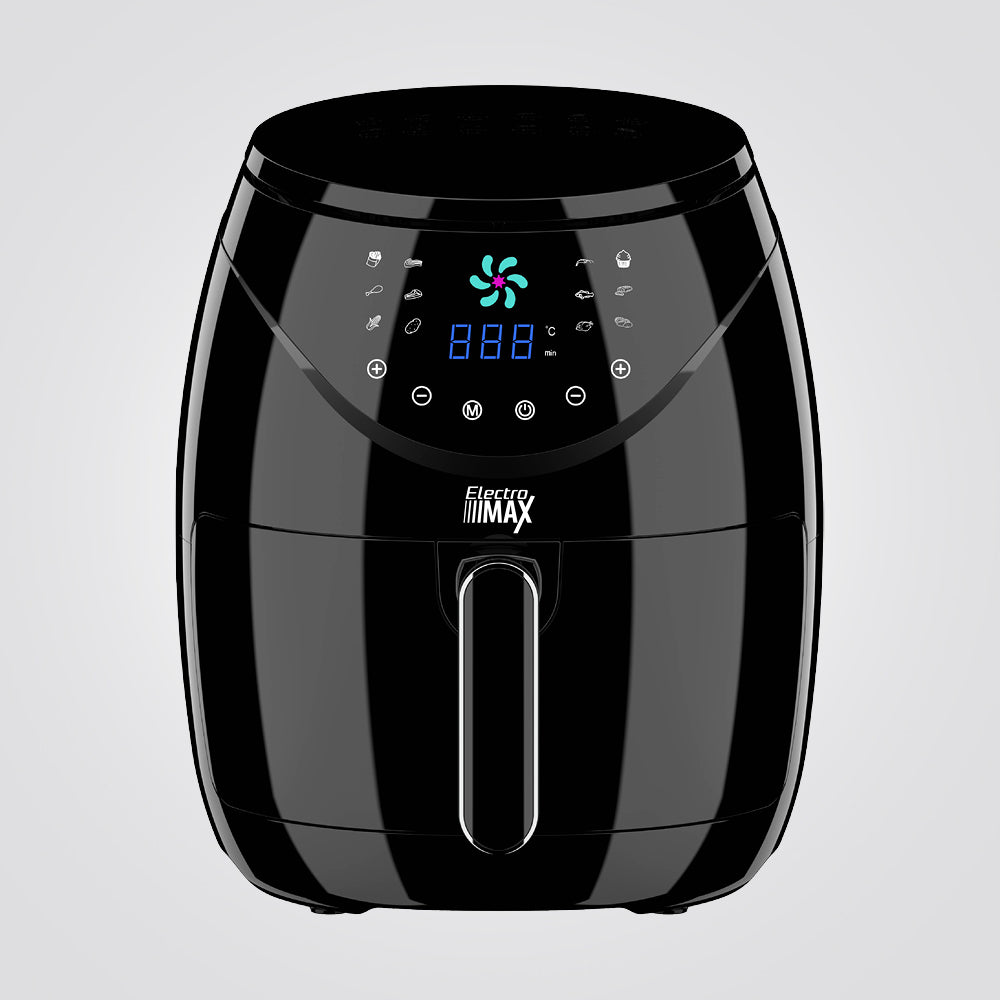 סיר טיגון אוויר דיגיטלי ‏ללא שמן 4  ליטר שחור (AIR FRYER)