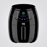 סיר טיגון אוויר דיגיטלי ‏ללא שמן 4  ליטר שחור (AIR FRYER)