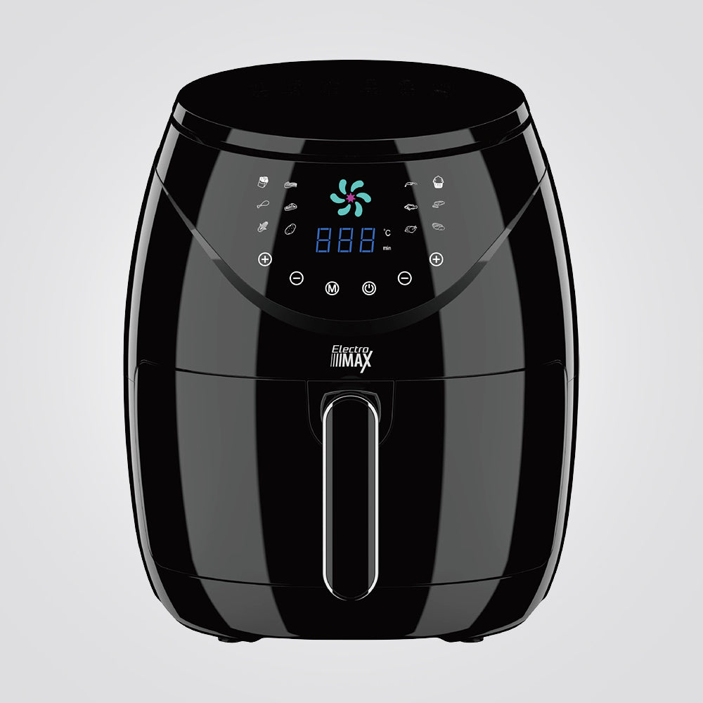 סיר טיגון אוויר דיגיטלי ‏ללא שמן 4  ליטר שחור (AIR FRYER)