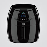סיר טיגון אוויר דיגיטלי ‏ללא שמן 6 ליטר שחור (AIR FRYER)