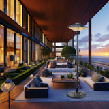 פטריית חימום חשמלית הלוגן עומדת – 1500 W