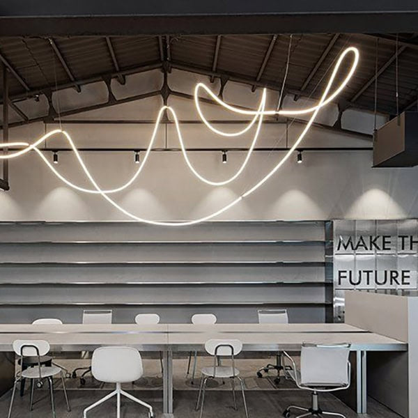 חבל לד נאון גמיש עגול – 5 מ׳ | 24V | 360° (3000K/4000K)