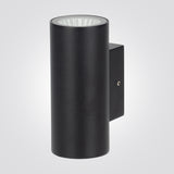 מנורת קיר חוץ דאון Class 1X12W| שחור| לבן| IP65