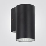 מנורת קיר חוץ דאון Class 1X12W| שחור| לבן| IP65