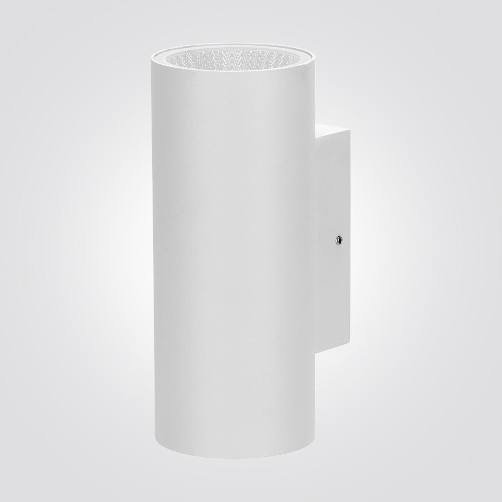 מנורת קיר חוץ אפ-דאון | 2×12W | לבן / שחור | IP65 | Class