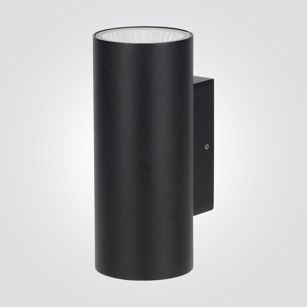 מנורת קיר חוץ אפ-דאון | 2×12W | לבן / שחור | IP65 | Class