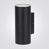 מנורת קיר חוץ אפ-דאון | 2×12W | לבן / שחור | IP65 | Class