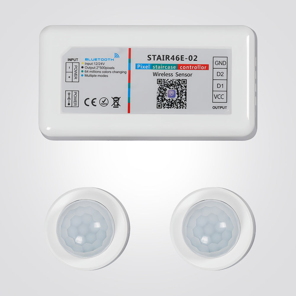 בקר מדרגות פיקסל Bluetooth – SPI | ‎12–24V