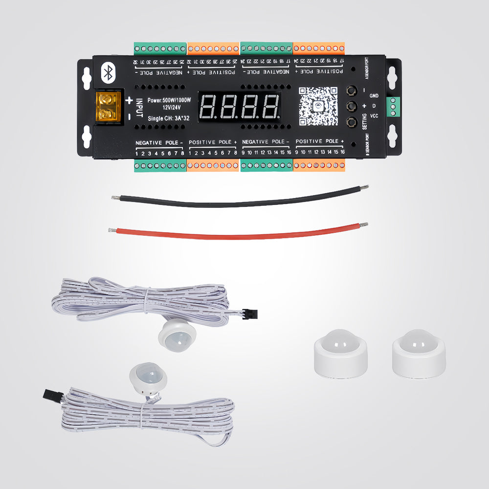 בקר מדרגות Bluetooth – ‎32 מדרגות | ‎12–24V