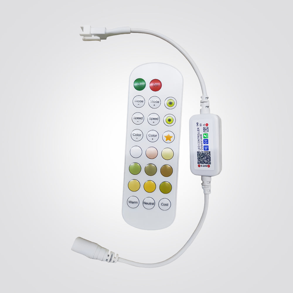 בקר CCT ל-LED – Bluetooth / IR | SPI | ‎5-24V
