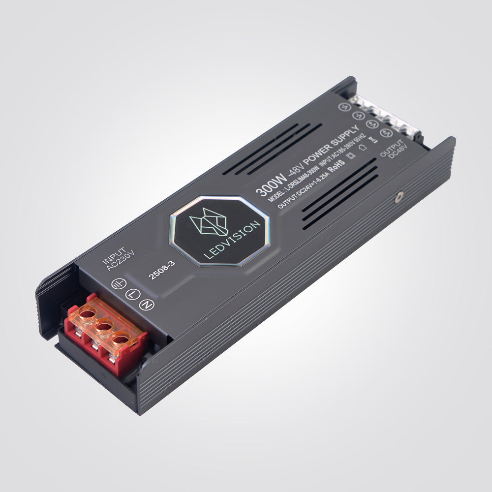 דרייבר סלים 48V  הספק 300W | זרם 6.2A