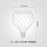 נורת LED דקורטיבית 6W E27 1900K 250LM RA90