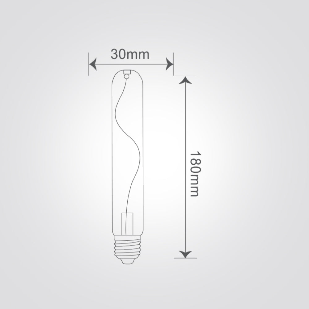נורת LED דקורטיבית מעושן T30, E27, 4W, 1800K