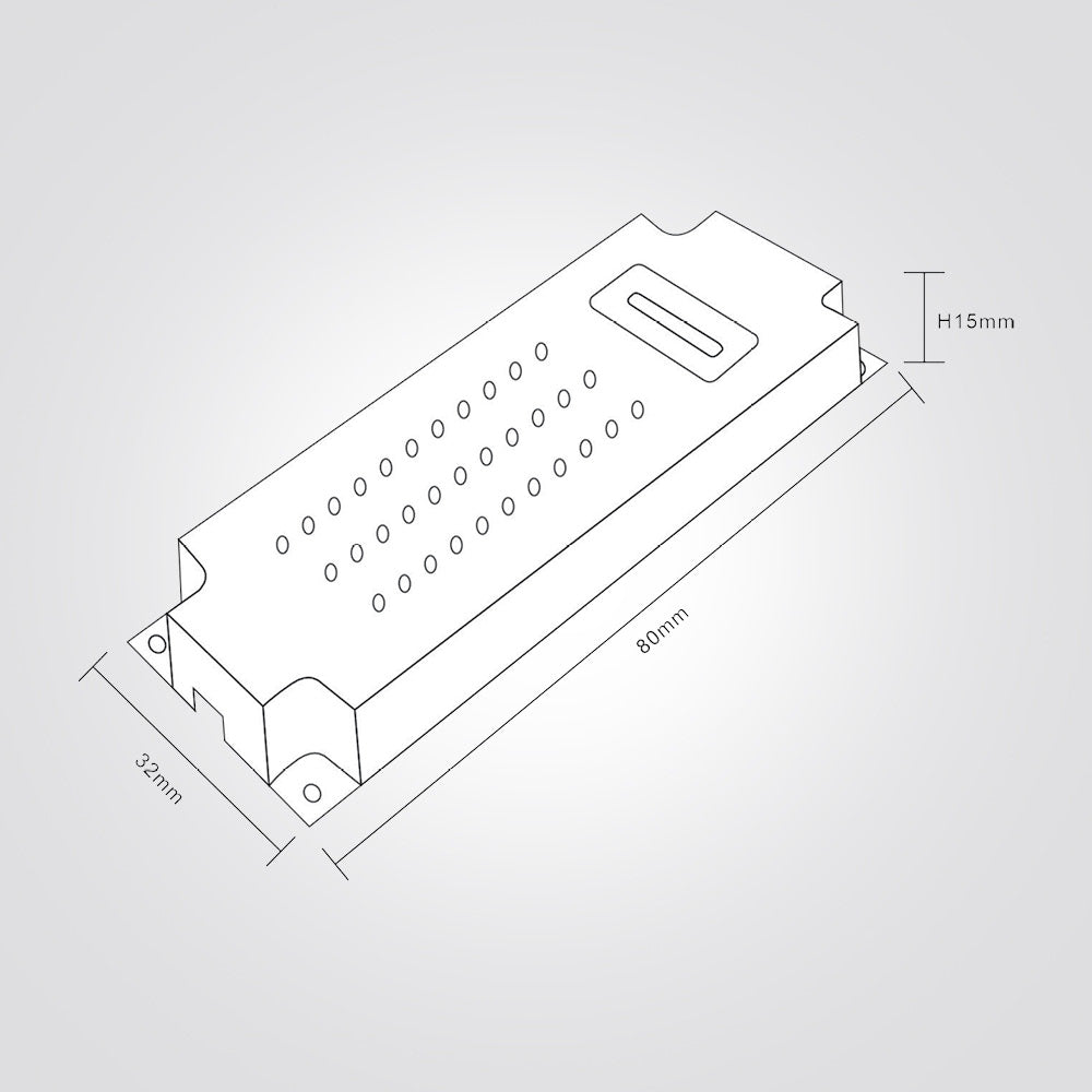 דרייבר מתאם לסרגל מודול ישר | 220V | 24W