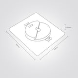 מודול מגנטי מרובע | CCT | 24W | 230V