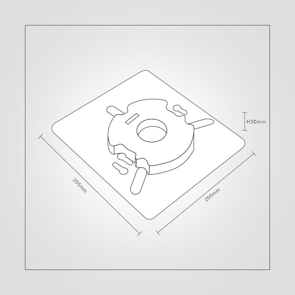 מודול מגנטי מרובע | CCT | 32W | 230V