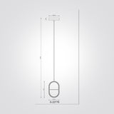 מנורת תלייה מון שיש ספרדי