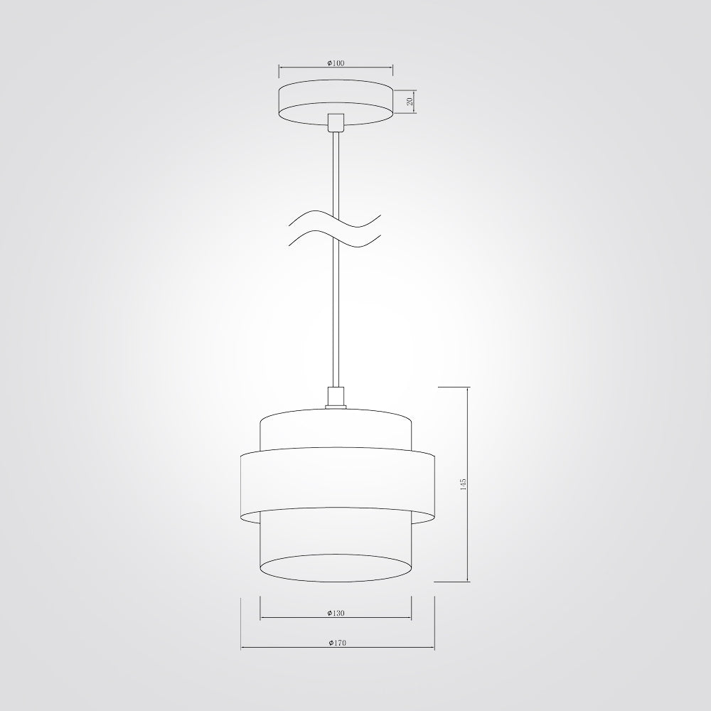 מנורת תלייה אורה – טרוונטין טבעי ועץ טבעי | דגם A-LW