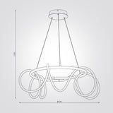מנורת תלייה LED פירנצה | ‎75W | CCT | זהב פליז