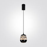 מנורת תליה בודדת LED | שחור פנינה | 6W | ‏3000K
