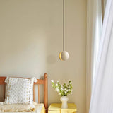 מנורת תלייה אלבה– טרוונטין טבעי | דגם B