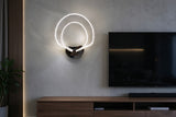 מנורת קיר LED מעוצבת 25W | CCT | כרום