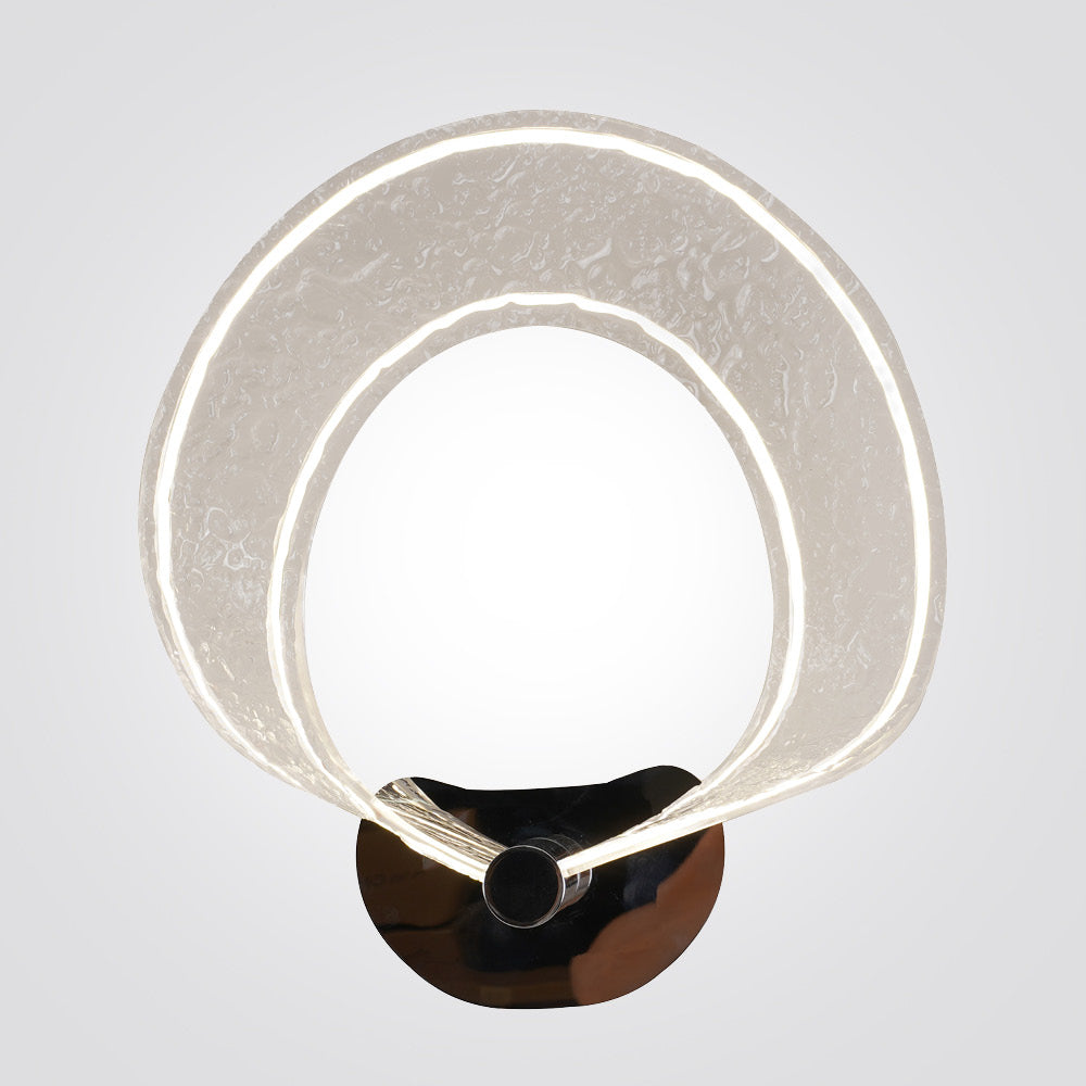 מנורת קיר LED מעוצבת 25W | CCT | כרום