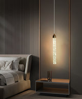מנורת תלייה קריסטל LED | ‎3W | 3CCT  זהב / שחור