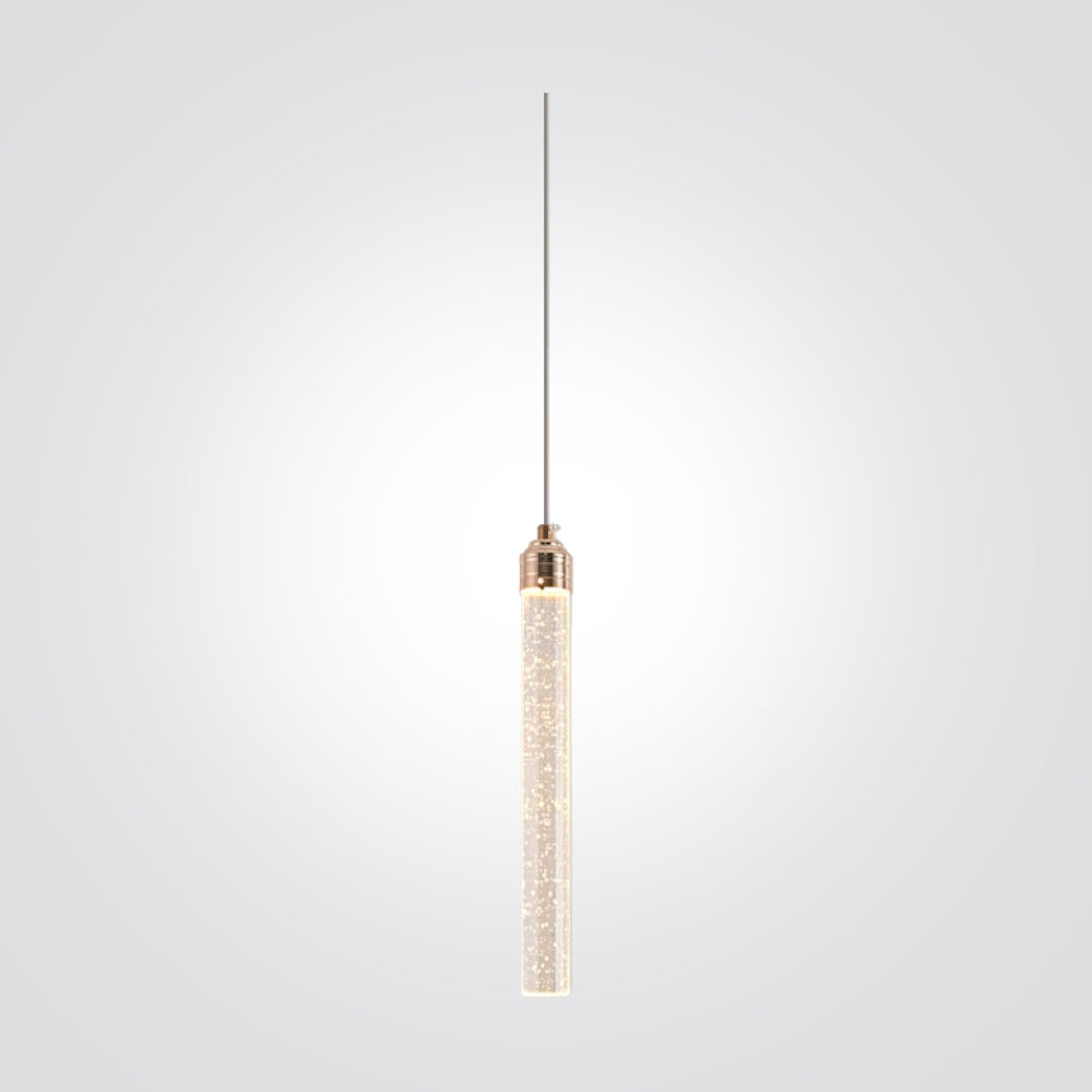 מנורת תלייה קריסטל LED | ‎3W | 3CCT  זהב / שחור