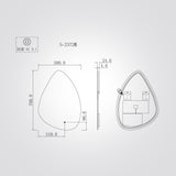 מראה מוארת אמורפית מלבורן  CCT