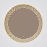 מראת LED עגולה 60 ס״מ | 80 ס"מ עם קצה חריטת-לייזר