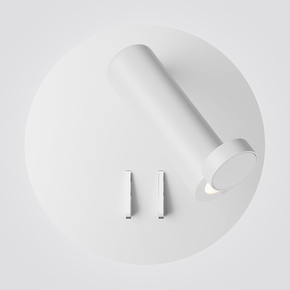 מנורת קיר שבת LED | צבע שחור / לבן