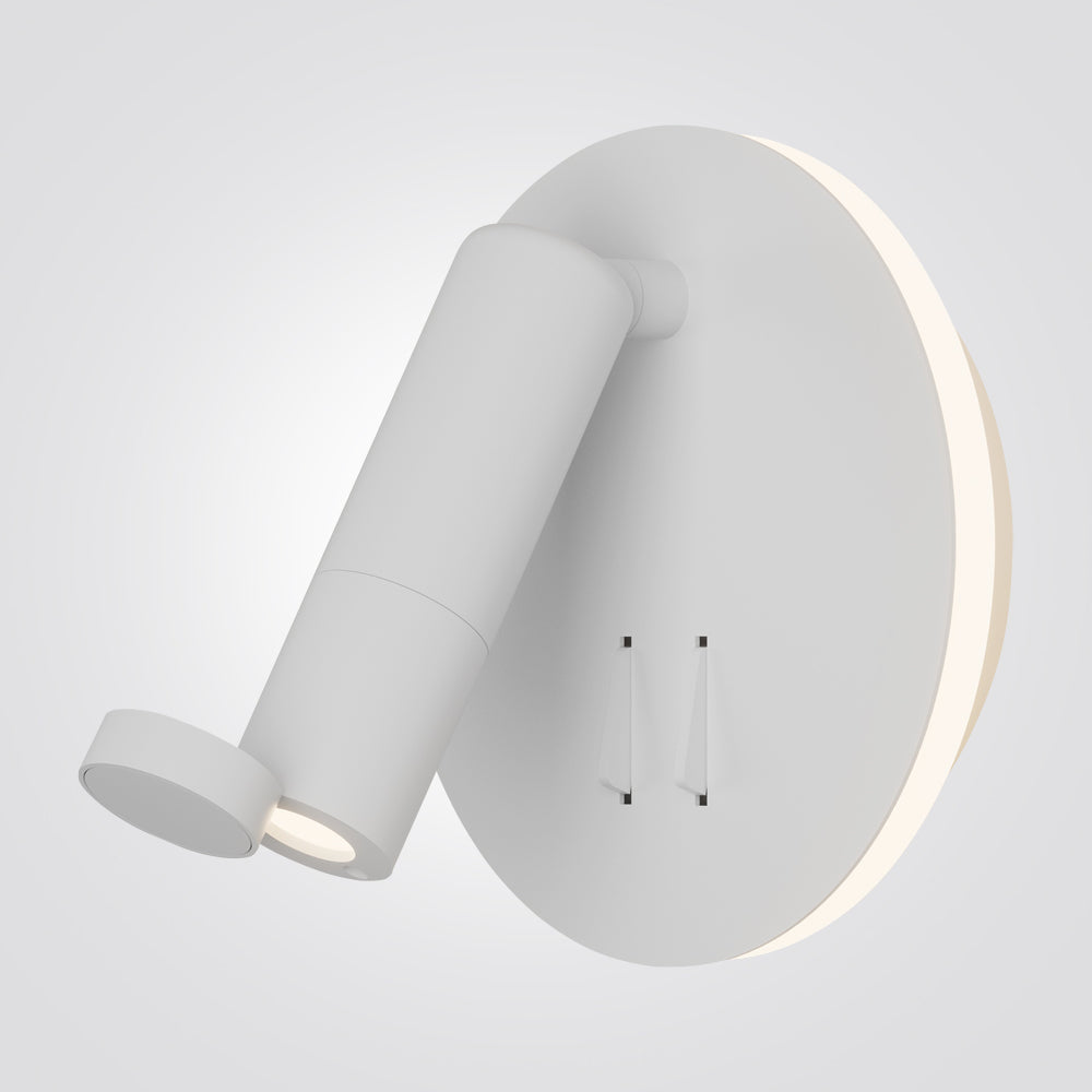 מנורת קיר שבת LED | צבע שחור / לבן