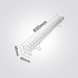 תאורה לינארית להצפת קירות (Wall Washer)  ‎3000K | ‎IP67 | DC24V
