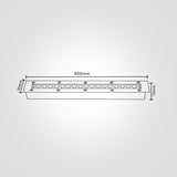 תאורה לינארית שקועה לרצפה | ‎3000K | ‎IP67 | DC24V | ‎18W
